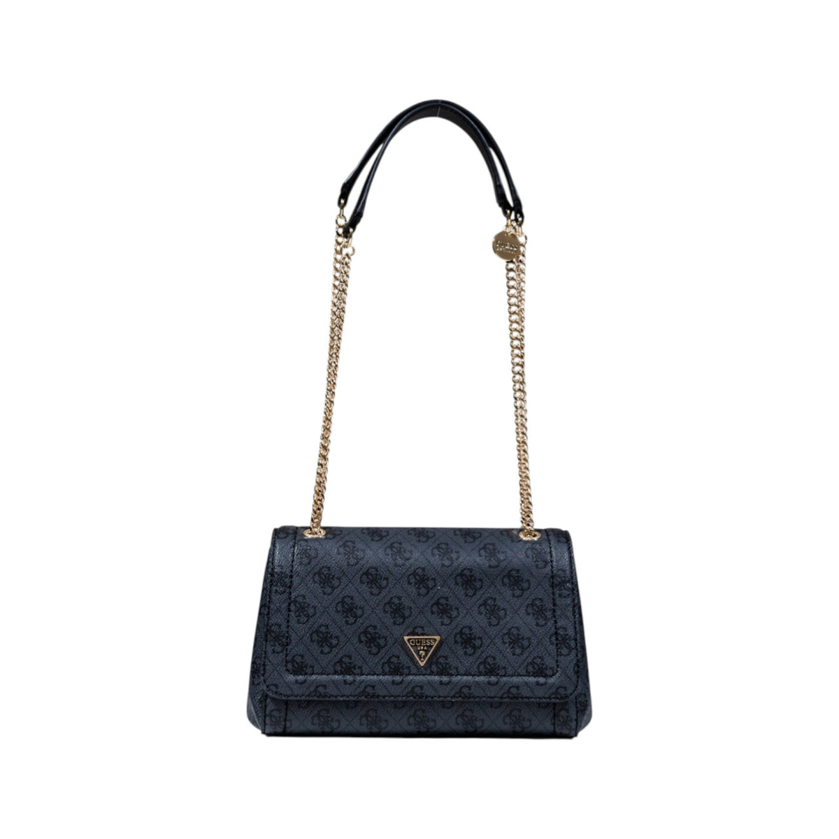 Image 4 : Sac Guess blanc femme en polyuréthane, vue arrière et détails de confection — delvale