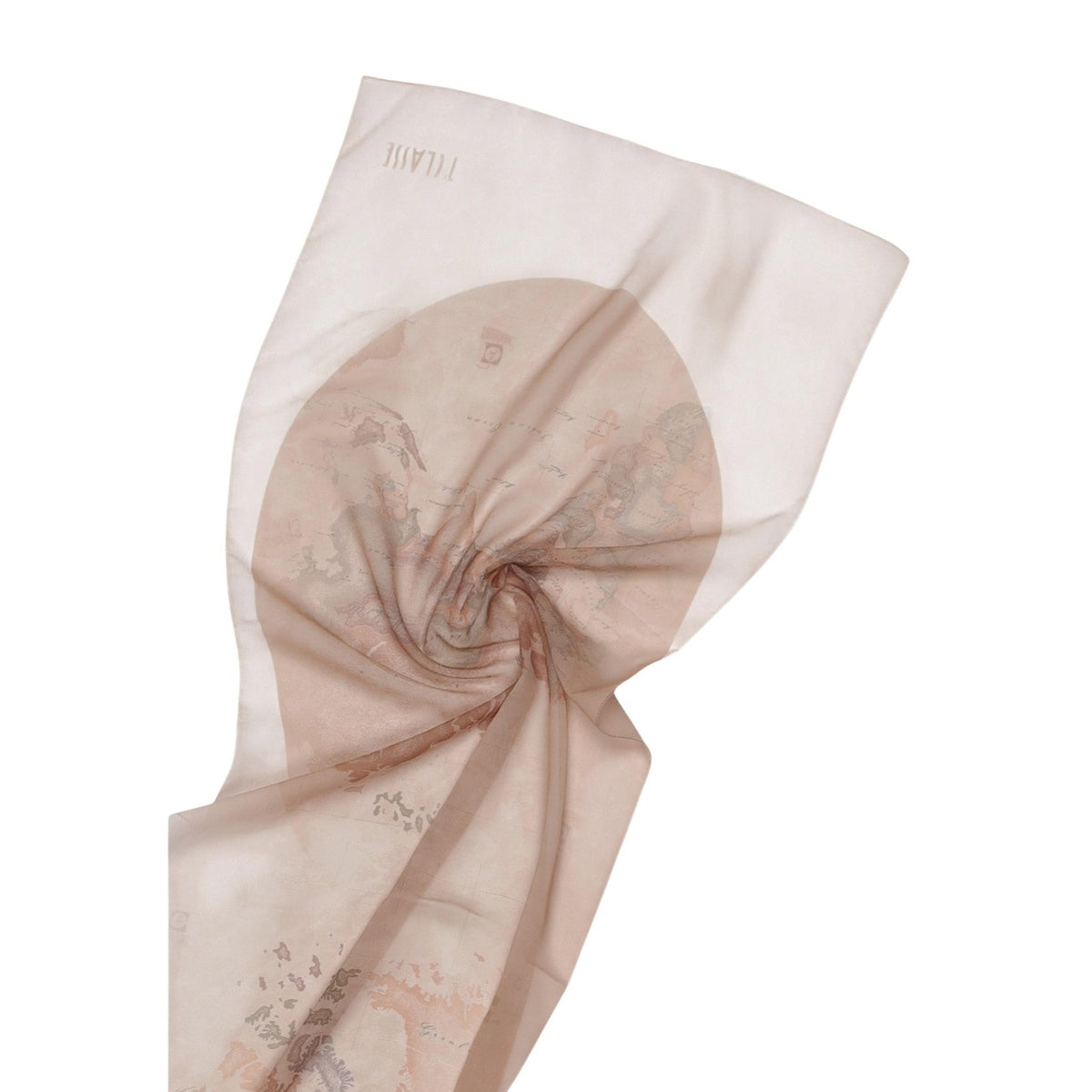 Image 3 : Vue d'ensemble écharpe Alviero Martini Prima Classe beige pour femme, accessoire italien — Delvale