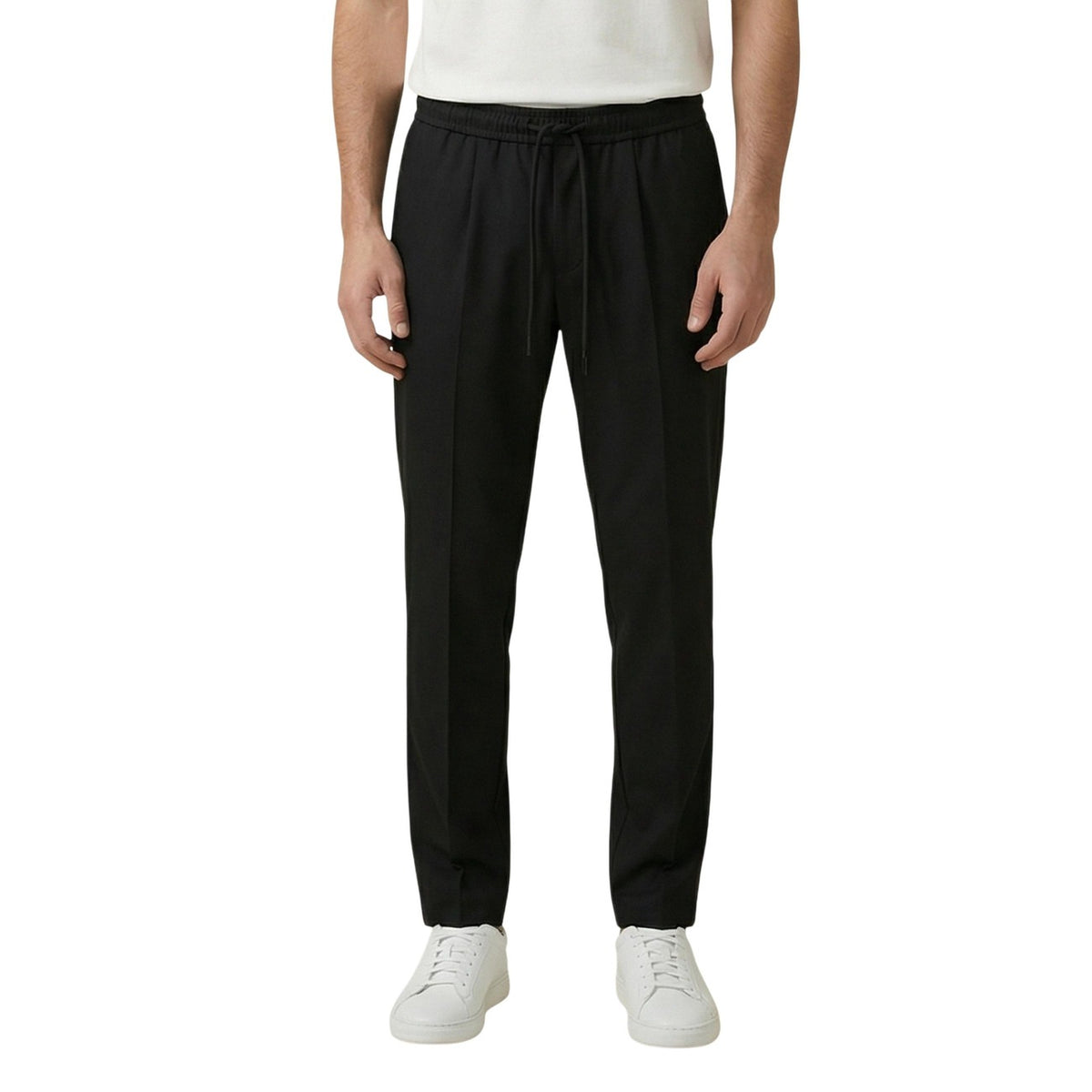 Image 4 : Pantalon homme Gianni Lupo vert coupe moderne polyester viscose élasthanne — delvale
