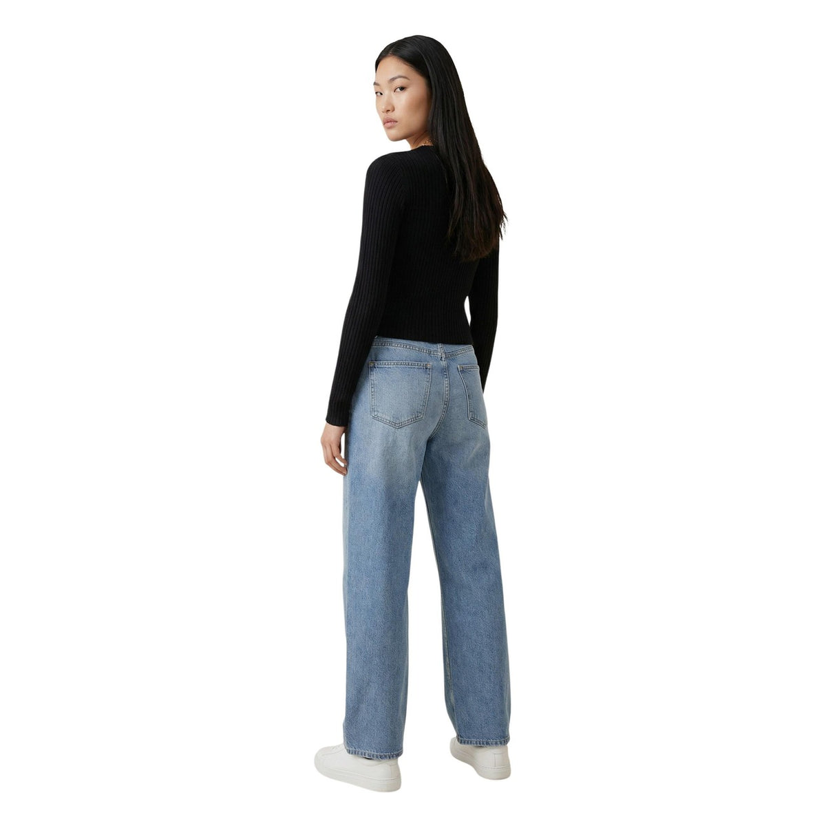 Image 2 : Cardigan femme noir Tommy Hilfiger Jeans manches longues, détail boutonnage — Delvale