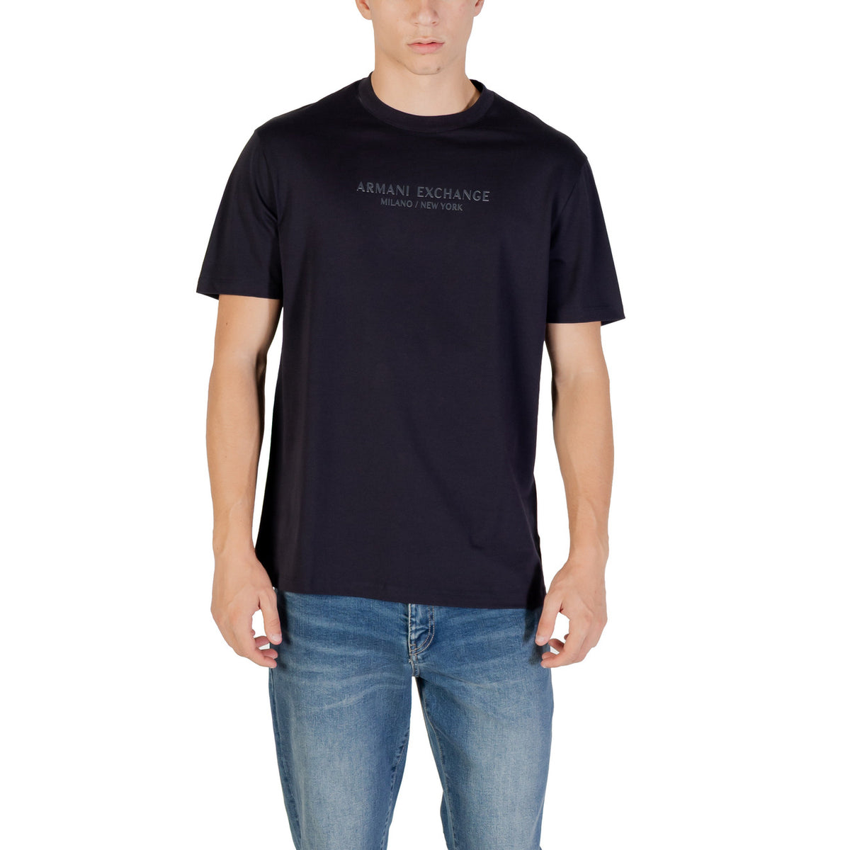 Image 8 : T-shirt Armani Exchange homme vert, vue d'ensemble du produit — Delvale