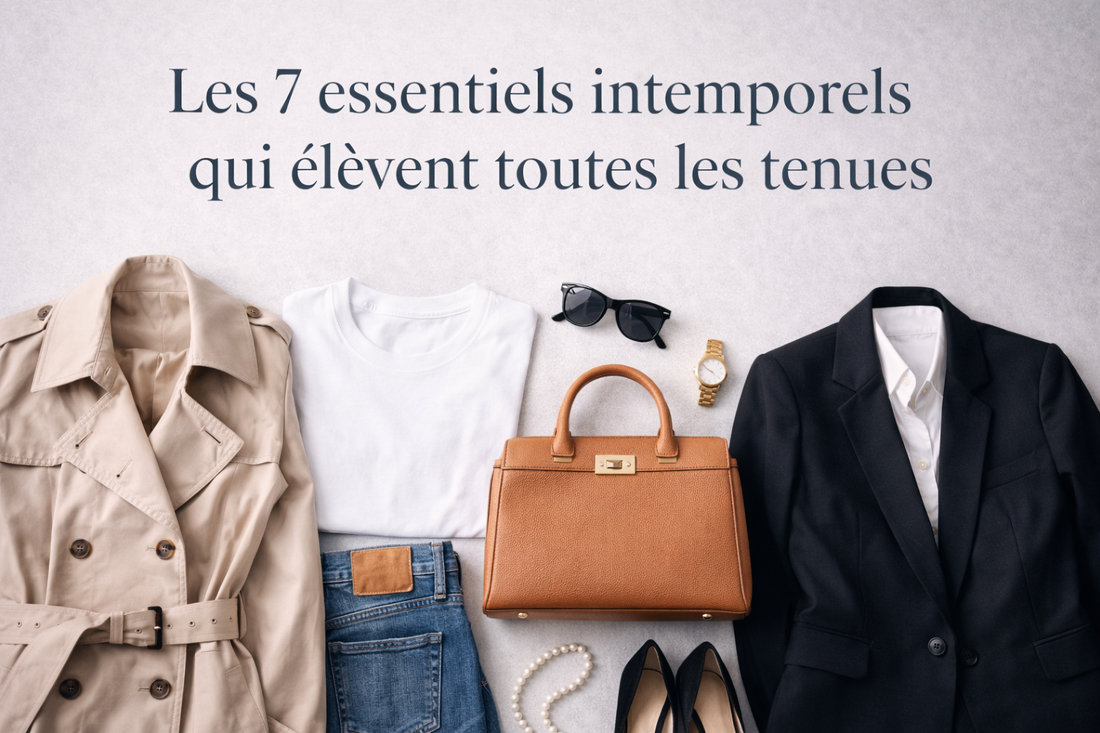 Les 7 essentiels intemporels qui élèvent toutes les tenues