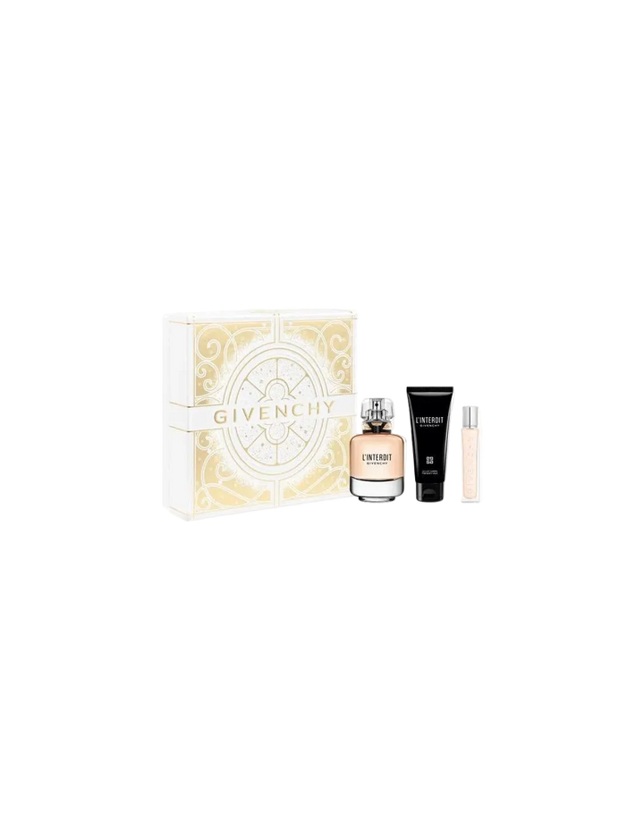 Image 1 : Coffret Givenchy L'Interdit parfum femme EDP 80ml avec packaging luxueux — Delvale