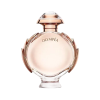 Image 1 : Flacon Paco Rabanne Olympéa Eau de Parfum femme 50ml aux courbes dorées et transparentes — Delvale
