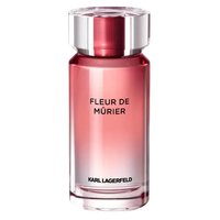 Image 1 : Flacon Karl Lagerfeld Fleur De Murier Eau de Parfum vaporisateur 100ml avec packaging élégant — Delvale