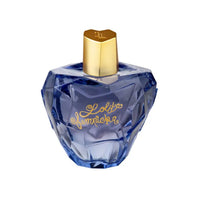Image 1 : Flacon pomme facettée bleu nuit Mon Premier Parfum Lolita Lempicka avec bouchon doré — Delvale