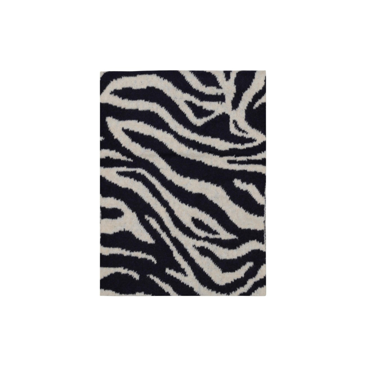 Image 3 : Écharpe Pieces bleue pour femme, présentation du tombé et de la texture — Delvale