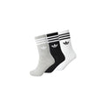 Adidas Originals Chaussettes Crew Trefoil Lot 3 Paires Homme