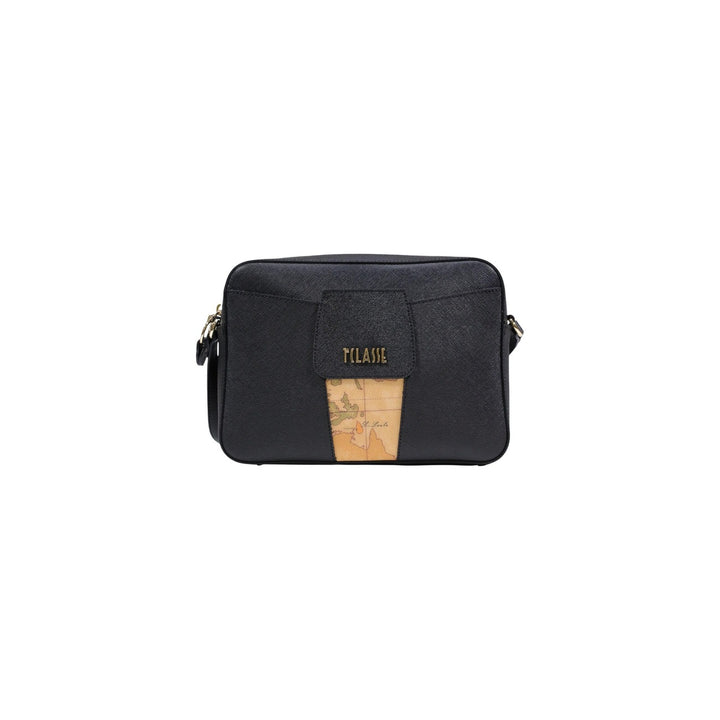 Image 1 : Sac bandoulière noir Alviero Martini Prima Classe avec motif impression signature — delvale