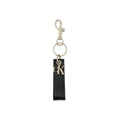 Calvin Klein Porte-clefs Cuir Monogramme CK Noir