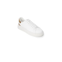 Image 2 : Baskets Guess homme blanches design épuré avec monogramme marron distinctif — Delvale