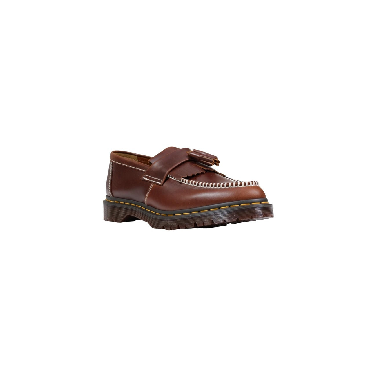 Dr. Martens Adrian Ben / Adrian Tassel cuir marron homme vue trois quarts