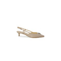 Guess Escarpins Femme Beige Bout Pointu Talon 4cm