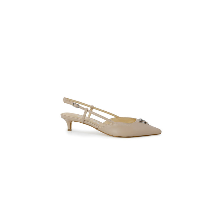 Image 1 : Escarpins Guess femme beige bout pointu talon 4cm vue de face — delvale