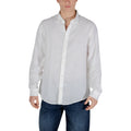 Armani Exchange Chemise Homme Blanche Lin