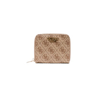 Image 4 : Portefeuille Guess femme gris imprimé compact, vue d'ensemble accessoire — delvale