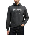 Calvin Klein Jeans Sweat Capuche Homme Gris Established 1968 NY