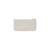 Image 3 : Sac Pinko femme blanc en cuir compact détail matière — delvale