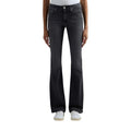 Replay Jeans Femme Noir Regular Fit Premium Coton