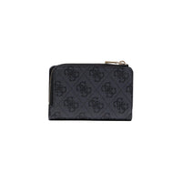 Image 3 : Intérieur portefeuille Guess femme gris compartiments et poches cartes — delvale