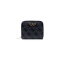 Guess Damesportemonnee Grijs Met Print Compact