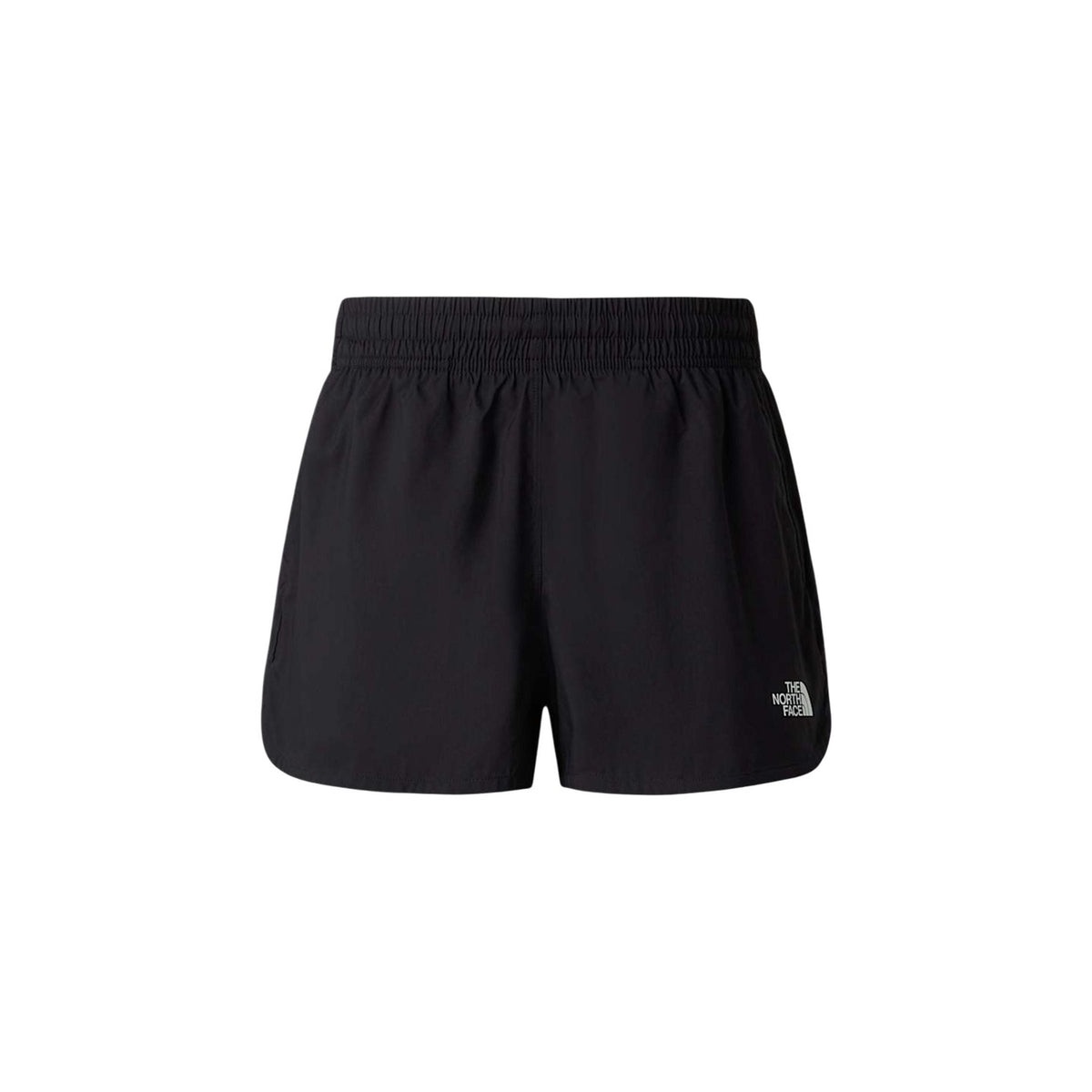 Image 2 : Détail du short The North Face Active noir femme, matière technique stretch — delvale