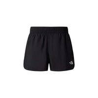 Image 2 : Détail du short The North Face Active noir femme, matière technique stretch — delvale