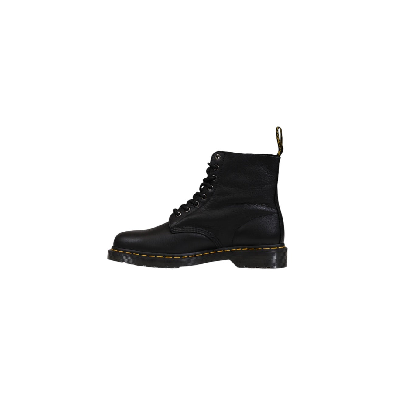 Botte Dr. Martens 1460 Ambassador noire vue de profil intérieur en cuir