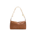 Desigual Sac à Main Femme Camel Floral Origami Anse Corde Écrue