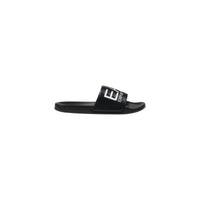 Image 6 : Détail du motif imprimé sur les mules Ea7 homme blanches — Delvale