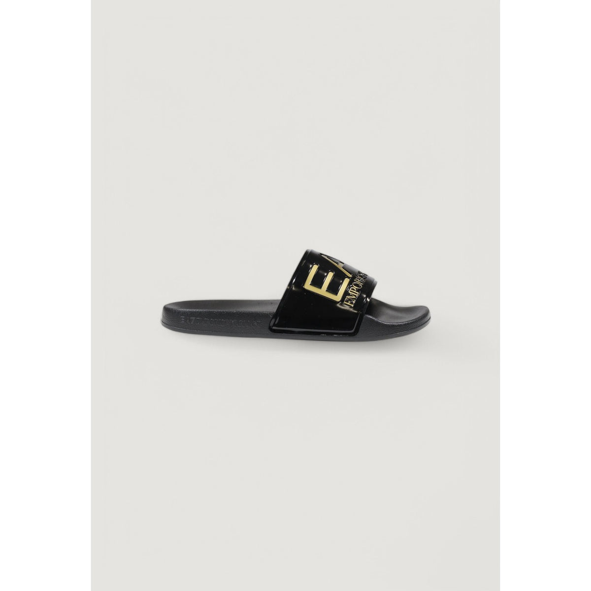 Image 7 : Mules Ea7 homme blanches en PVC, vue arrière — Delvale