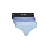 Image 6 : Lot complet de 3 slips Calvin Klein Underwear homme noirs, packshot produit officiel — Delvale