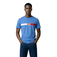Image 7 : T-shirt Tommy Hilfiger Jeans noir homme vue profil coupe ajustée — Delvale
