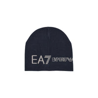 Image 1 : Chapeau homme EA7 Emporio Armani gris, vue de face — Delvale