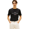 Tommy Hilfiger Jeans T-Shirt Homme Logo Signature Noir