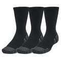 Under Armour Performance Crew Sokken Zwart 3-Pack