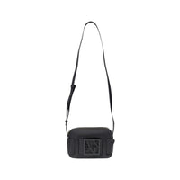 Image 1 : Sac bandoulière Armani Exchange noir monochrome vue de face — Delvale