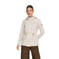 Only Veste Femme Beige à Capuche Zippée