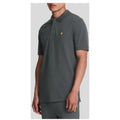 Lyle & Scott Polo Homme Gris Manches Courtes