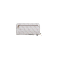 Image 3 : Portefeuille Guess femme beige vue latérale dimensions compactes — delvale