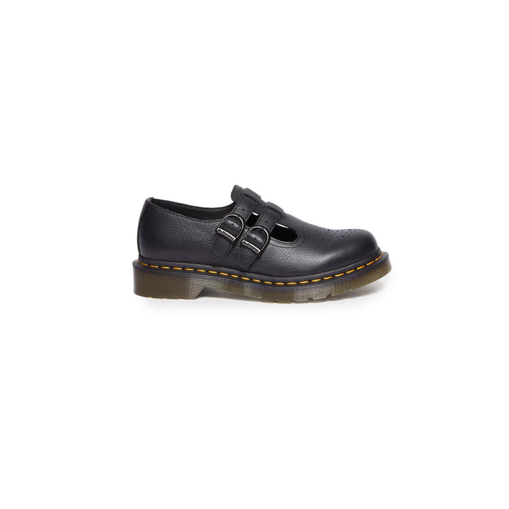 Image 1 : Dr. Martens 8065 Mary Jane derbies noires femme en cuir avec sangle ajustable — delvale
