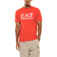 Image 6 : Texture coton premium du t-shirt EA7 homme noir — Delvale