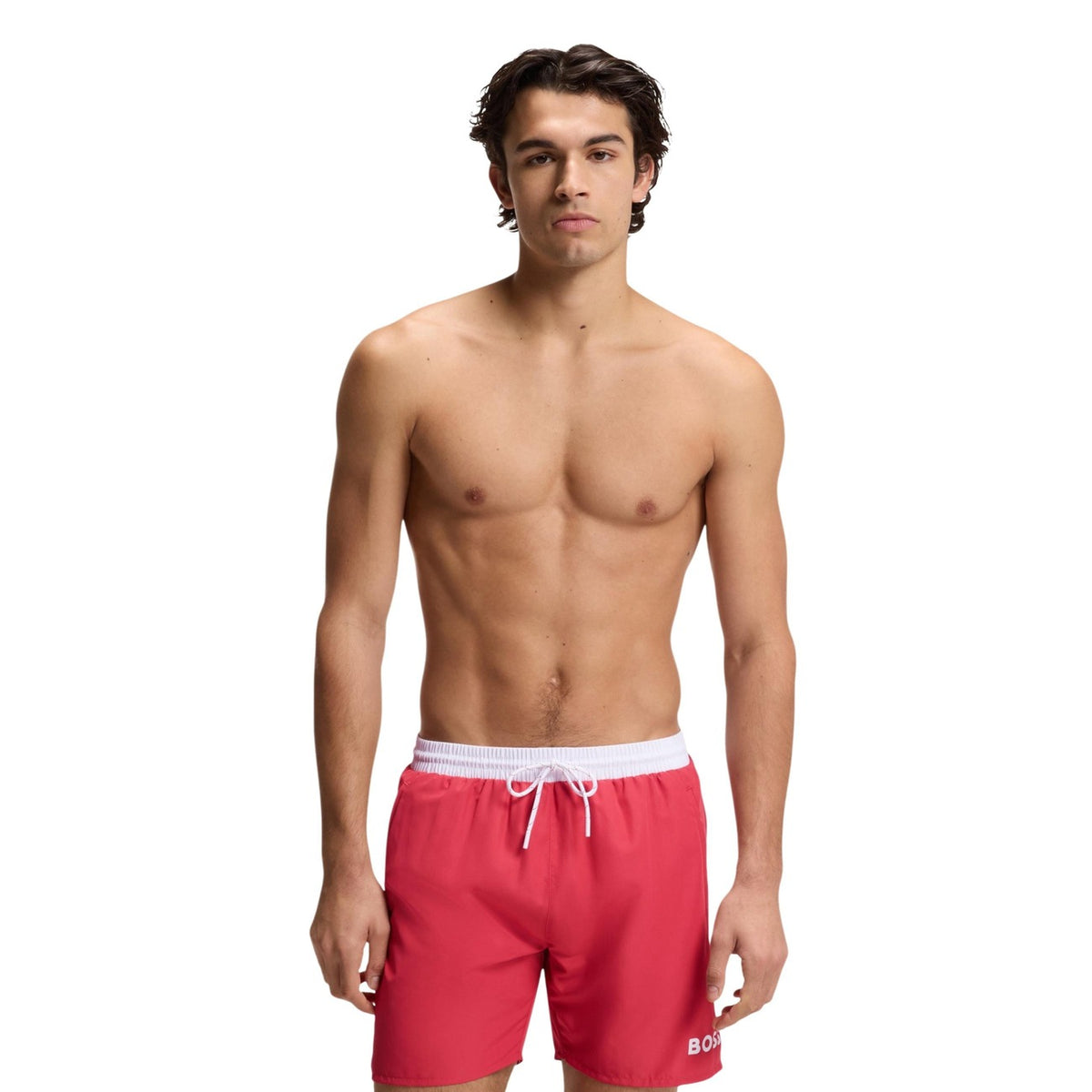 Short de bain Boss homme coloris rouge — variante de couleur gamme 50514429