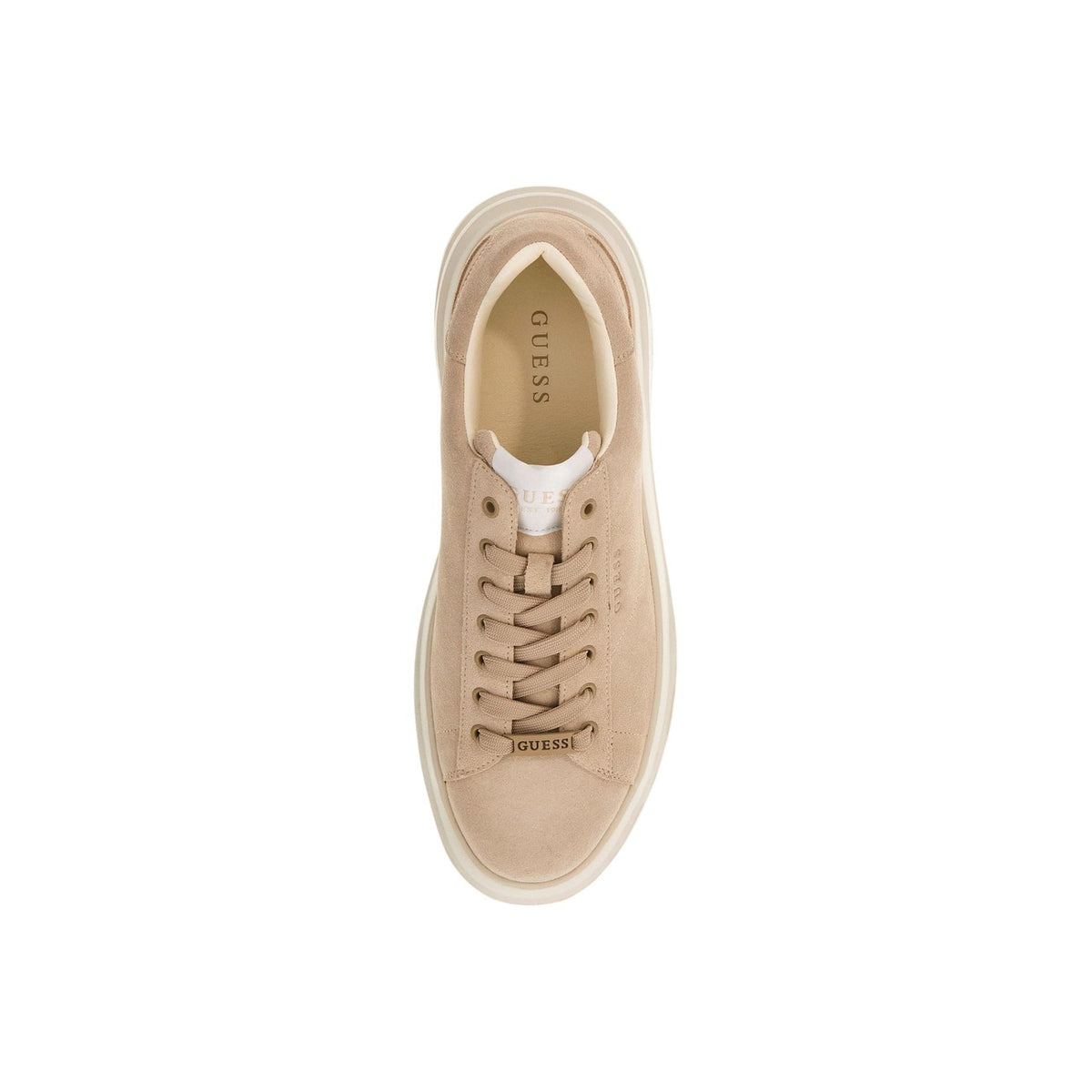 Image 3 : Chaussures Guess Salerno homme beige design épuré moderne — Delvale
