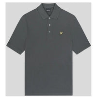 Image 3 : Polo Lyle & Scott homme gris vue de dos — Delvale