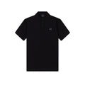 Armani Exchange Polo Homme Noir Logo Discret Coton