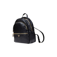 Image 3 : Sac à dos Guess femme noir premium, vue d'ensemble montrant les dimensions et bretelles — delvale