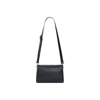 Sac Desigual Femme Bandoulière Face Mickey - Simili Noir & Anse Rouge Tressée