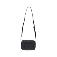 Image 3 : Sac bandoulière Armani Exchange noir vue de profil dimensions compactes — Delvale