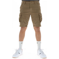 Image 5 : Vue de dos du short cargo Superdry homme kaki avec poches arrières — Delvale